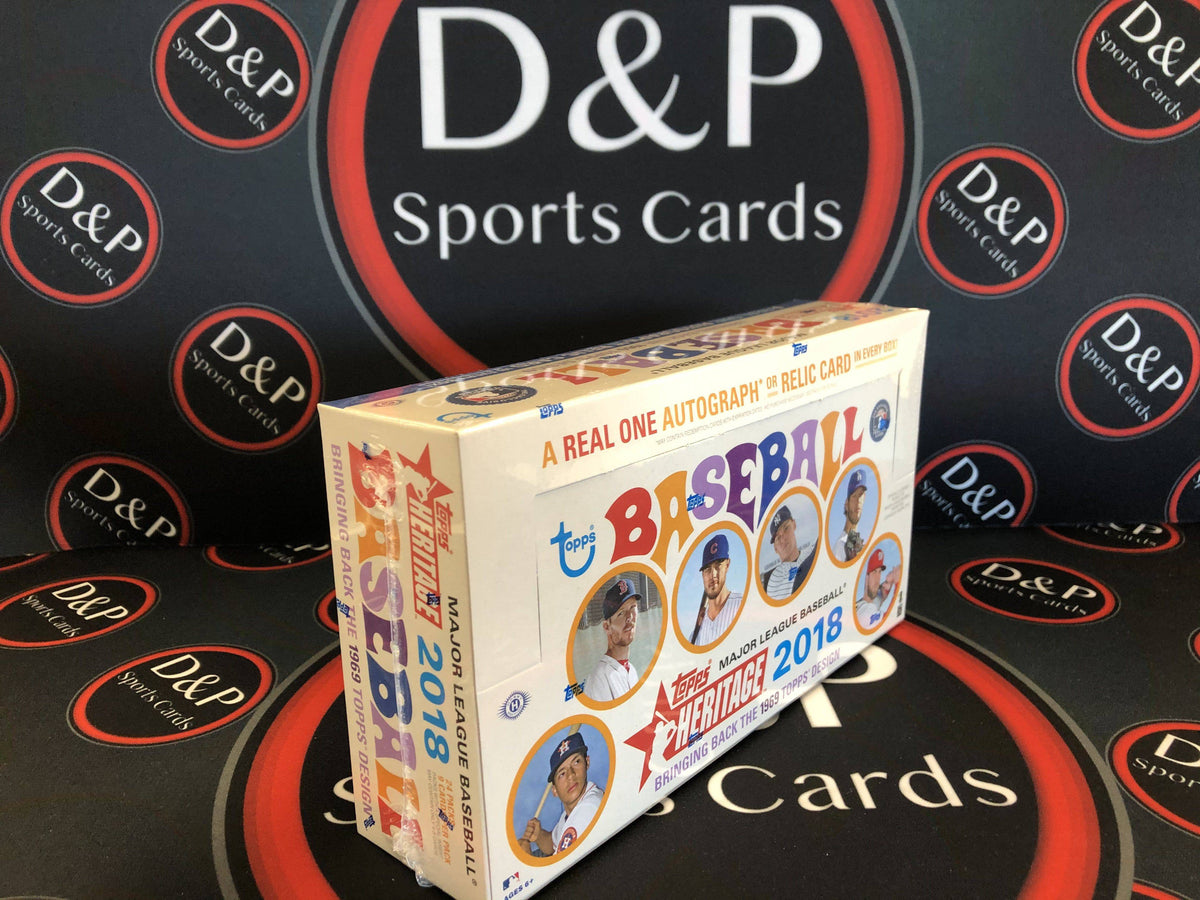 2018 Topps Heritage Baseball Hobby Box - BP Sports Cards and Memorabilia,  Inc.