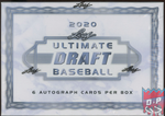 2020 Leaf Ultimate Draft Baseball Hobby Box 