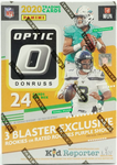 2020 Panini Donruss Optic Football Blaster Box Purple Shock