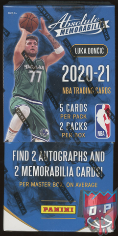 2020/21 Panini Absolute Basketball Hobby Box