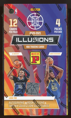 2020/21 Panini Illusions Basketball TMALL Edition Box