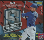 2021 Panini Spectra Baseball Hobby Box 