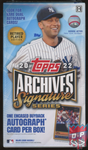 2022 Topps Archives Signature Series Retired 