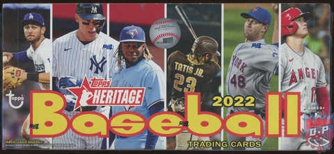 2022 Topps Heritage Baseball Hobby Box 