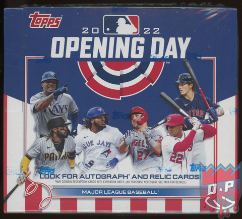 2022 Topps Opening Day Baseball Box