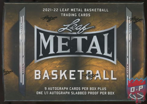 2021/22 Leaf Metal Basketball Jumbo Box