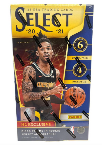 2020/21 Panini Select Basketball H2 Hybrid Box - D&P Cards 