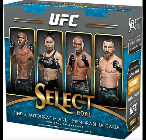 2021 Panini Select UFC Hobby Box