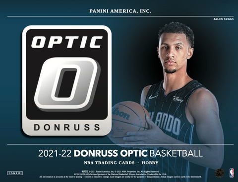 2021/22 Panini Donruss Optic Basketball Hobby Box