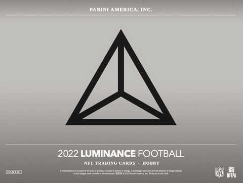 2022 Panini Luminance Football Hobby Box
