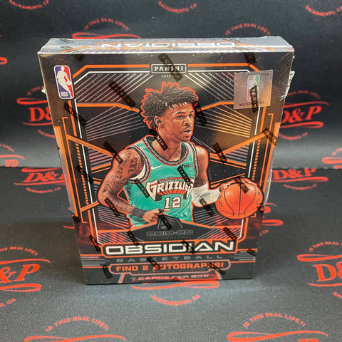 2019/20 Panini Obsidian Basketball Hobby Box - D&P Sports Cards