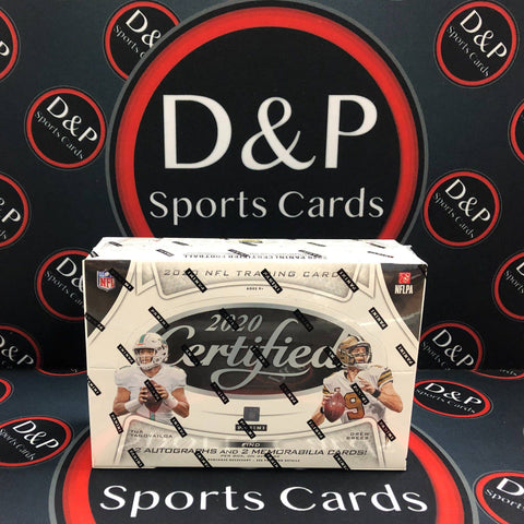 2020 Panini Certified Football Hobby Box - D&P Sports Cards