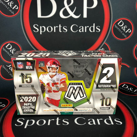 2020 Panini Mosaic Football Hobby Box - D&P Sports Cards