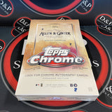 2020 Topps Allen & Ginter Chrome Baseball Hobby Box - D&P Sports Cards