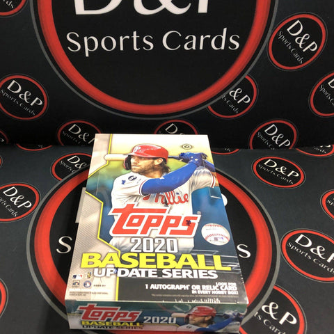 2020 Topps Update Series Baseball Hobby Box - D&P Sports Cards