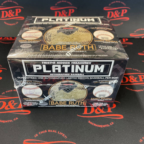 2020 Tristar Autographed Baseball Platinum Edition Box - D&P Sports Cards
