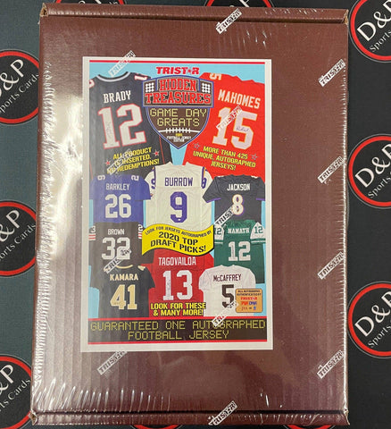 2020 Tristar Hidden Treasures Game Day Greats Jersey Series 3 Football Box - D&P Sports Cards