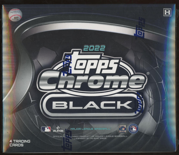 2022 Topps Chrome Black Baseball Hobby Box